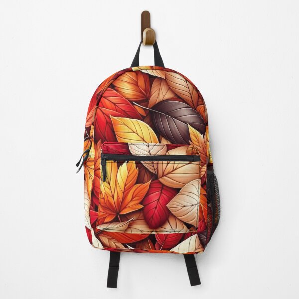Item preview, Colorful Pattern with Leaves Horizontal View designed and sold by EXON-Publishing.