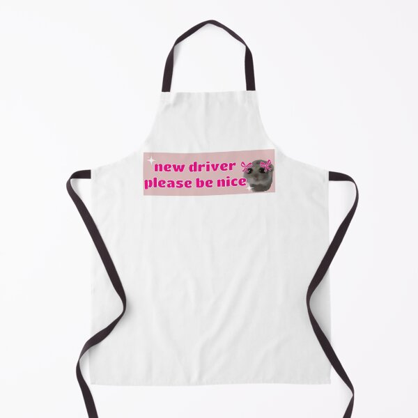 Item preview, new driver please be nice sad hamster viral meme designed and sold by Karisdesignss.