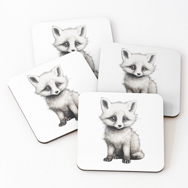 Item preview, Cute little fox ! designed and sold by HarmonicBrush.