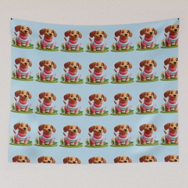 Item preview,  "Charming Dachshund Delight Tee" designed and sold by enggospod.