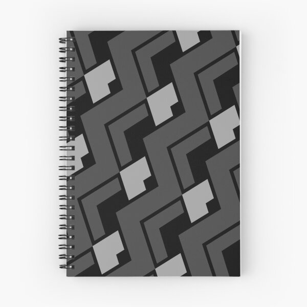 Item preview, Black & Grey Chevron Triangles Wrap Around Absolute Diagrams designed and sold by Alchemy-A-La-G.