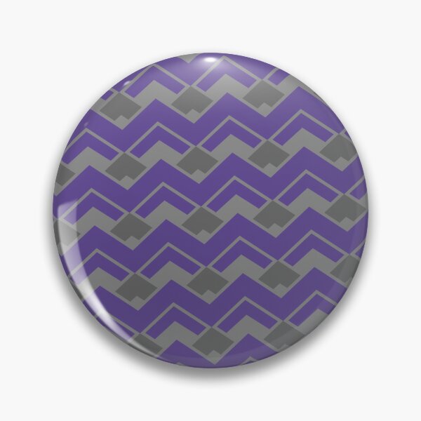 Item preview, Purple & Grey Chevron Triangles Wrap Around Absolute Diagrams designed and sold by Alchemy-A-La-G.