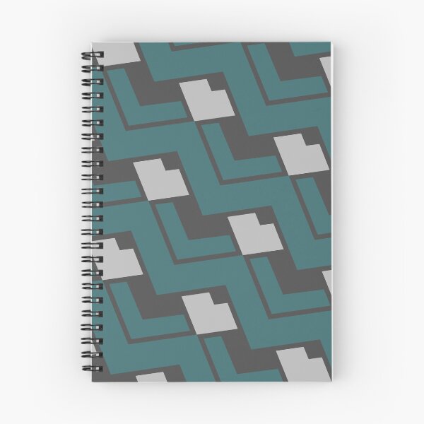 Item preview, Teal & Grey Chevron Triangles Wrap Around Absolute Diagrams designed and sold by Alchemy-A-La-G.