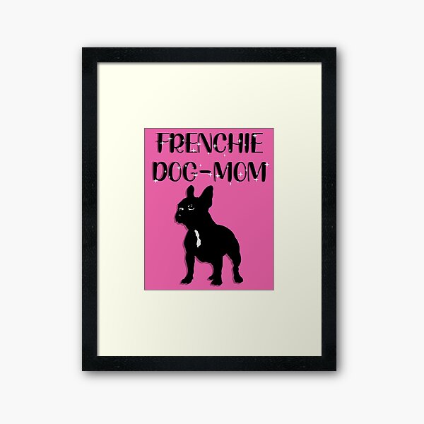 Item preview, Frenchie Dog-Mom Silhouette designed and sold by PastelMushroom.