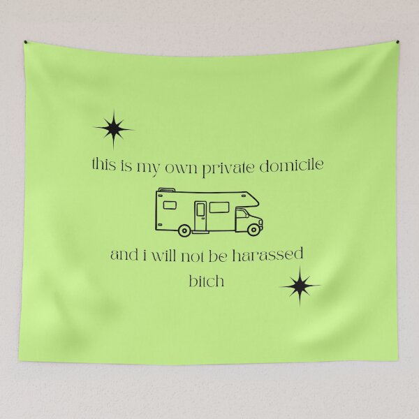 Item preview, My Own Private Domicile Quote Jesse Pinkman designed and sold by Femme Pastel Collective.