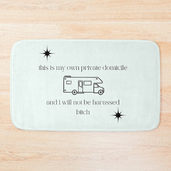 Item preview, My Own Private Domicile Quote Jesse Pinkman designed and sold by Femme Pastel Collective.