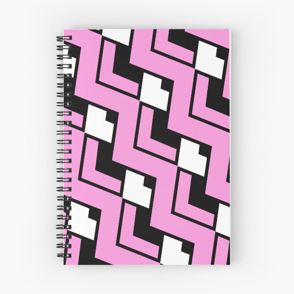 Item preview, Pink & White Chevron Triangles Wrap Around Absolute Diagrams designed and sold by Alchemy-A-La-G.