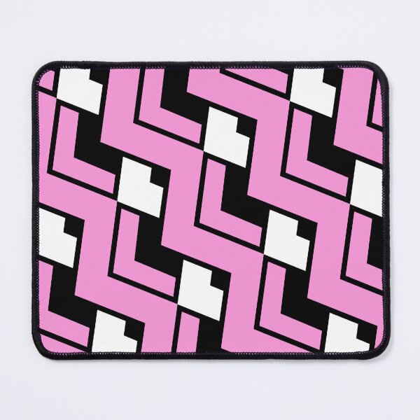 Item preview, Pink & White Chevron Triangles Wrap Around Absolute Diagrams designed and sold by Alchemy-A-La-G.