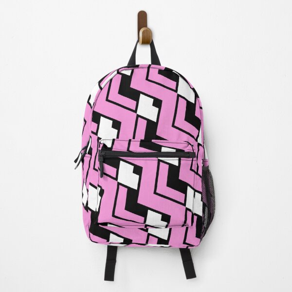 Item preview, Pink & White Chevron Triangles Wrap Around Absolute Diagrams designed and sold by Alchemy-A-La-G.