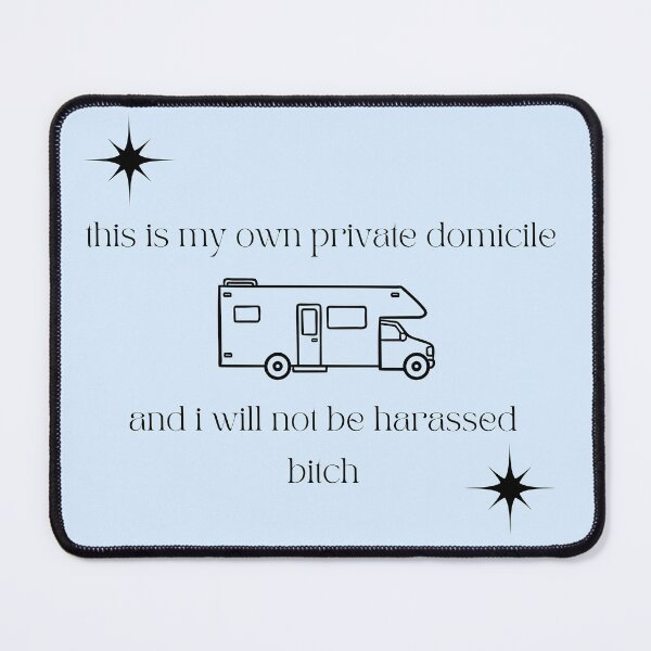 Item preview, My Own Private Domicile Quote Jesse Pinkman designed and sold by Femme Pastel Collective.