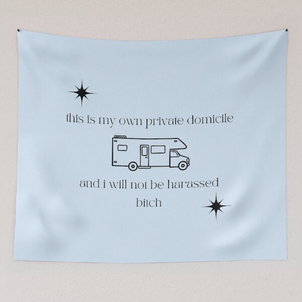 Item preview, My Own Private Domicile Quote Jesse Pinkman designed and sold by Femme Pastel Collective.