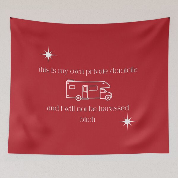 Item preview, My Own Private Domicile Quote Jesse Pinkman designed and sold by Femme Pastel Collective.