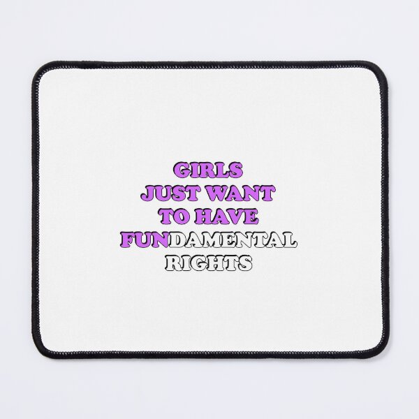 Item preview, Girls Just Want to Have Fundamental Rights designed and sold by Inspirationmotivation.