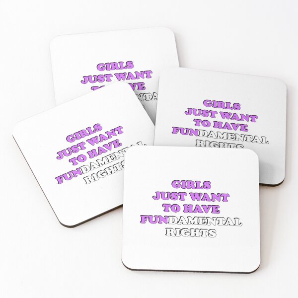 Item preview, Girls Just Want to Have Fundamental Rights designed and sold by Inspirationmotivation.
