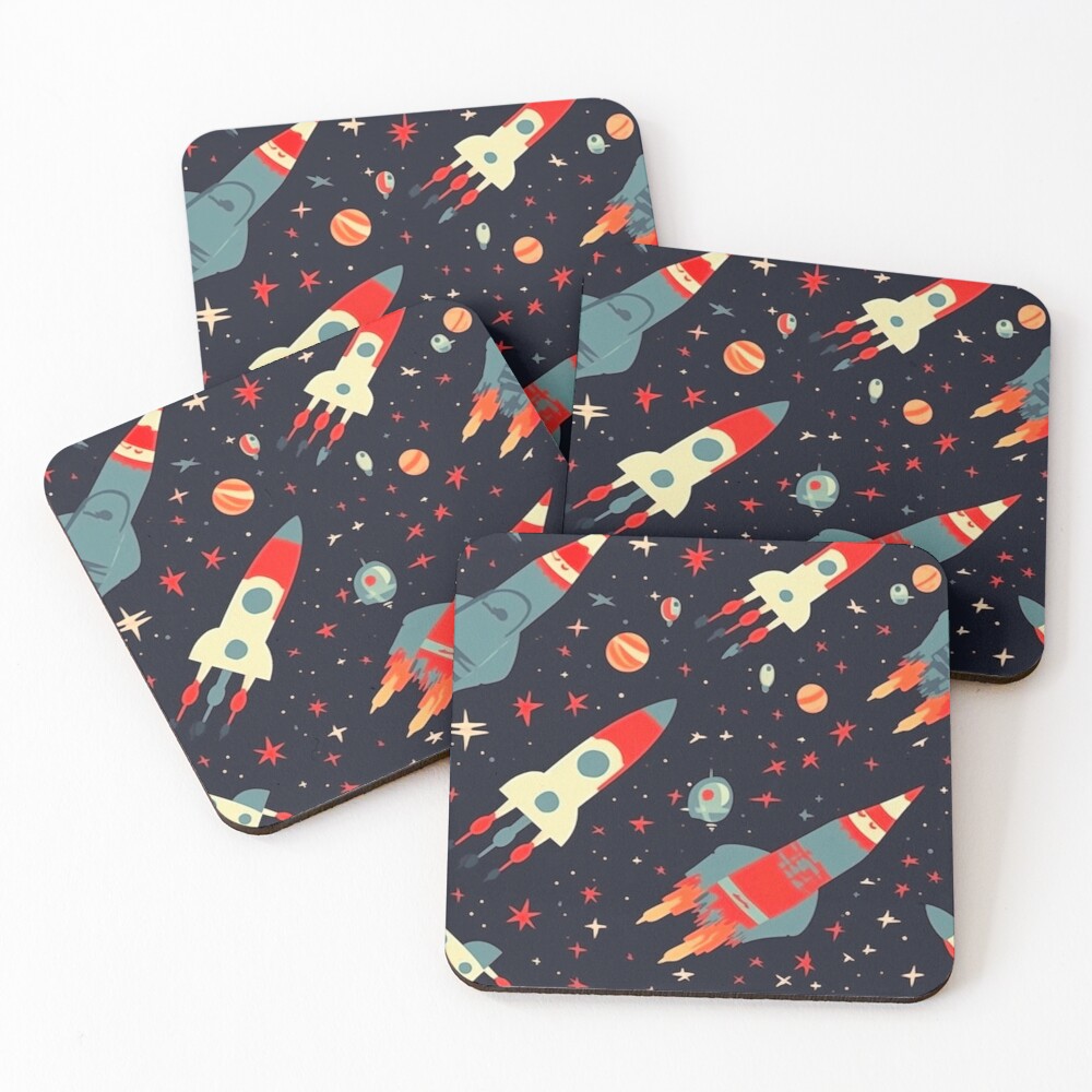 Item preview, Coasters (Set of 4) designed and sold by PrettyPatternss.
