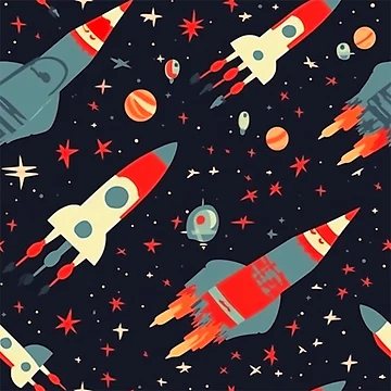 Artwork thumbnail, Space explorer by PrettyPatternss