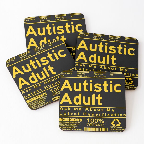 Item preview, autistic adult, celebrate neurodiversity designed and sold by remerasnerdas.