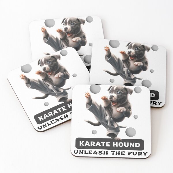 Item preview, Karate Hound: Unleash the Fury designed and sold by Hungry-Murphy.
