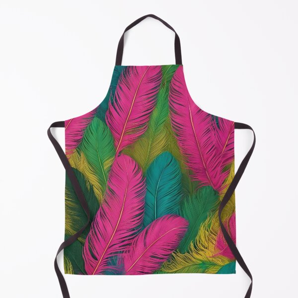 Item preview, FUCHSIA, YELLOW AND GREEN FEATHERS designed and sold by Ciervo Primavera.
