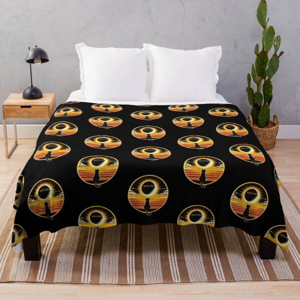 Item preview, Cat Solar April 8, 2024 Eclipse Sunset designed and sold by Betsytiptoe.