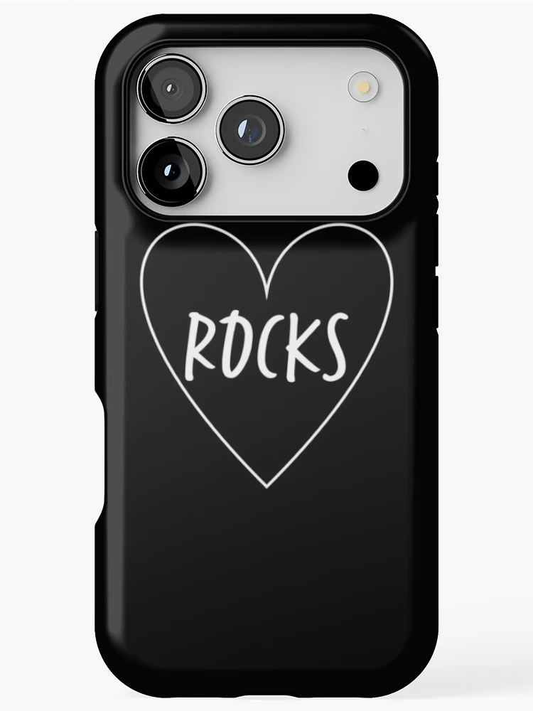Thumbnail 1 of 4, iPhone Case, Heart Rocks designed and sold by ScienceCorner.