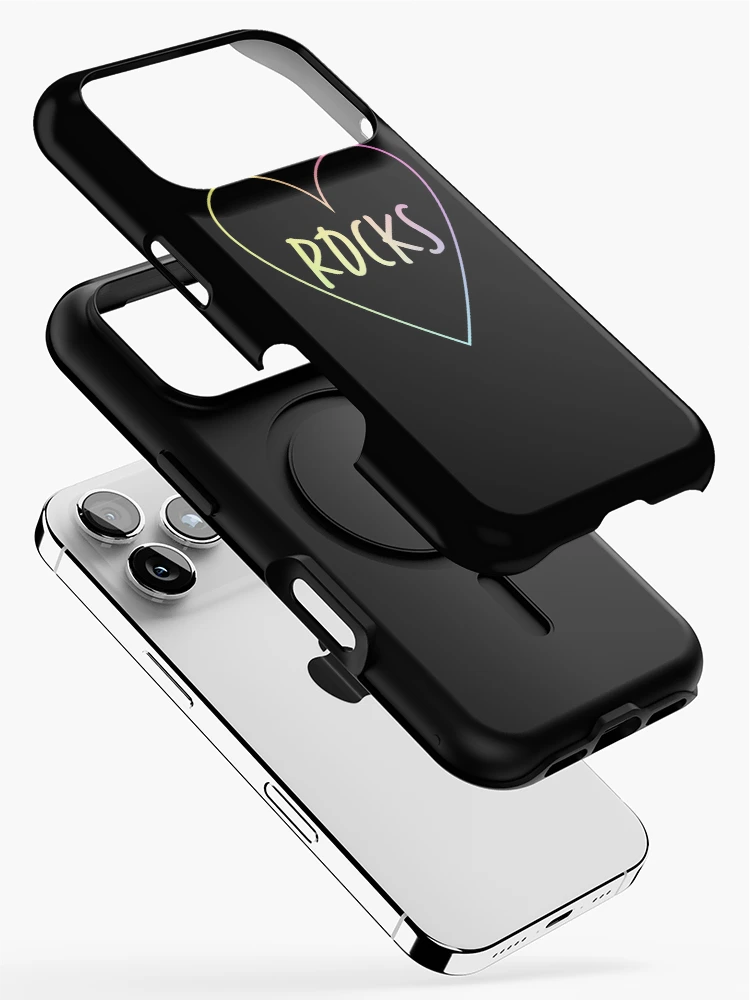 Thumbnail 2 of 4, iPhone Case, Heart Rocks designed and sold by ScienceCorner.