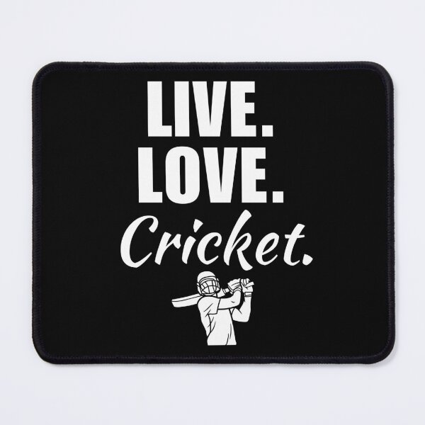 Item preview, Live, love, cricket. Funny cricket sports quote or saying, cricket game player designed and sold by NBSStore.