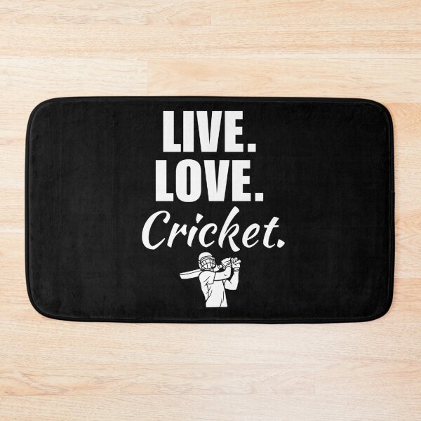 Item preview, Live, love, cricket. Funny cricket sports quote or saying, cricket game player designed and sold by NBSStore.