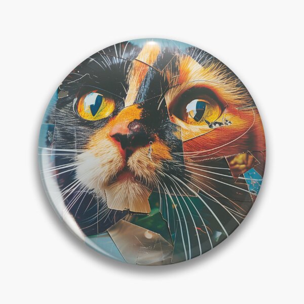 Item preview, Abstract Cat Cut and Paste 1 designed and sold by HoskingInd.