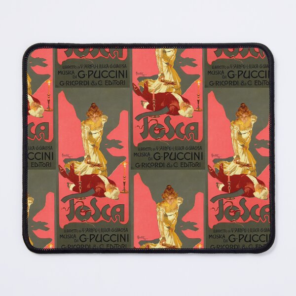 Item preview, Opera Poster Tosca Giacomo Puccini- Tosca by Adolfo Hohenstein - Vintage designed and sold by TeeARTHY.
