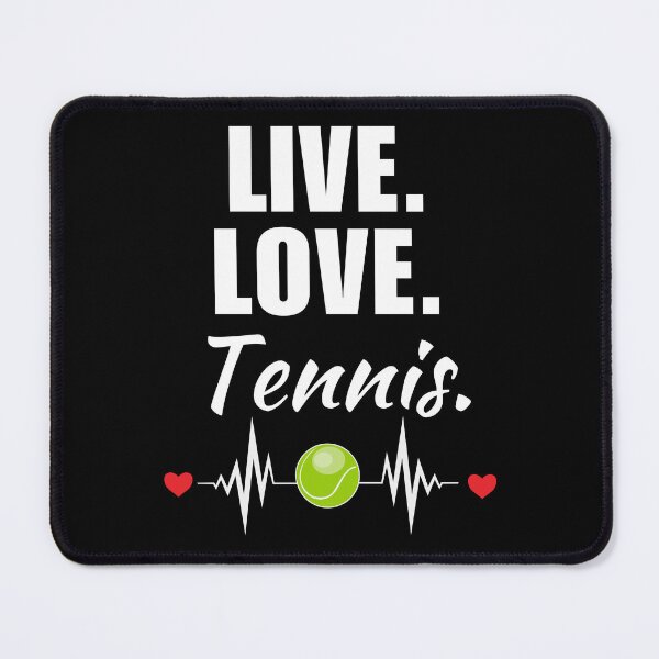 Item preview, Live, love, tennis. Funny tennis quote or saying for people who love tennis designed and sold by NBSStore.