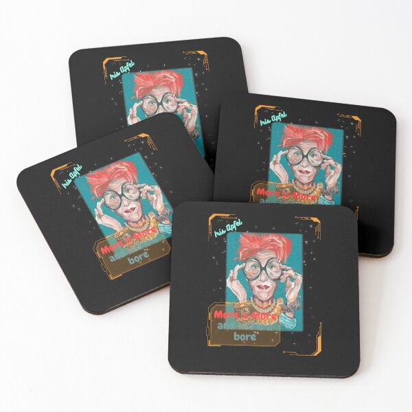 Item preview, More is More and less is a bore ,Iris Apfel designed and sold by the--best-art.
