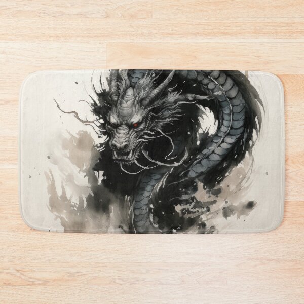 Item preview, Japanese Dragon ink drawing designed and sold by Static-Panda.