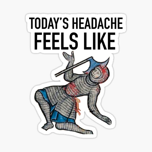 Item preview, Like an axe to the face.  designed and sold by JennHolton.