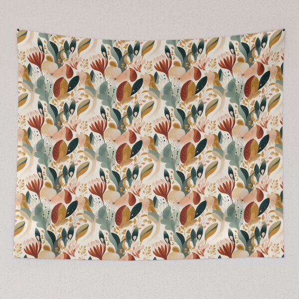 Item preview, Curvilinear Floral designed and sold by Eden Digital Creative.