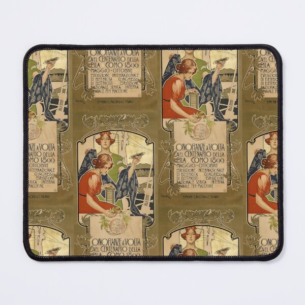 Item preview, Onoranze A Volta Nel Centenario Della Pila Como Art Nouveau designed and sold by TeeARTHY.