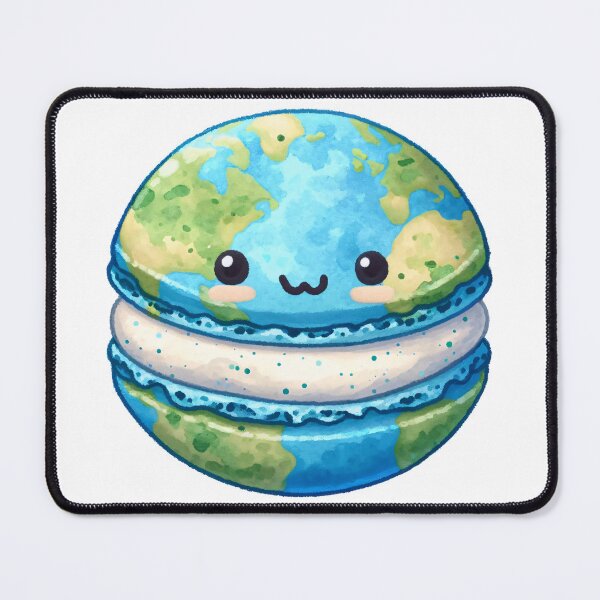 Item preview, Cute Earth Macaron designed and sold by Emitropy.