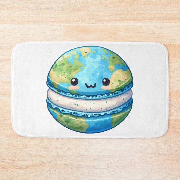 Item preview, Cute Earth Macaron designed and sold by Emitropy.