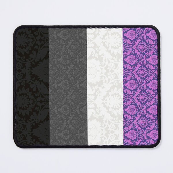 Item preview, embellished Asexual Flag (Vertical) designed and sold by fibbunny.
