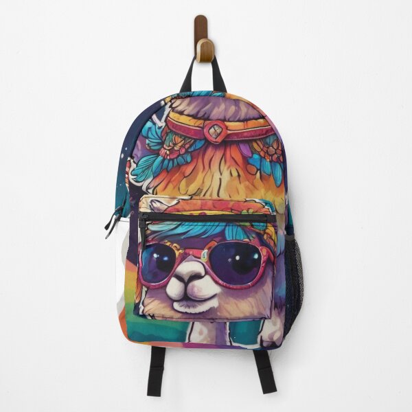 Item preview, Alpaca Cartoon Sticker designed and sold by Random Designs.