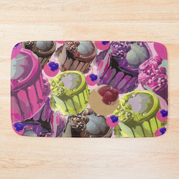 Item preview, Decadent Desserts - Cakes and Cupcakes with frosting - Repeating Pattern designed and sold by Victoria Rose.
