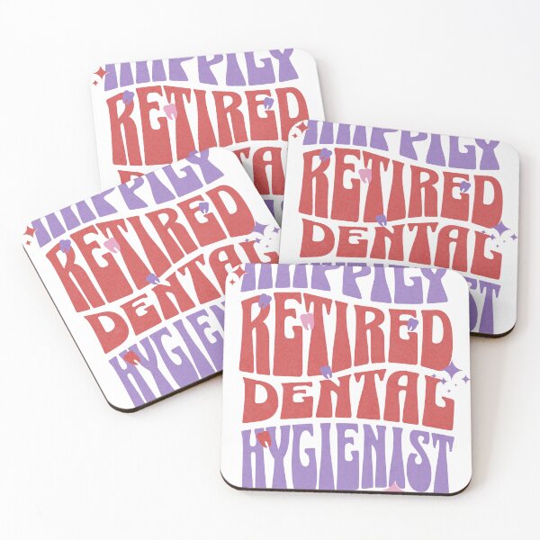 Item preview, Happily retired dental hygienist designed and sold by MumMadeDesigns.