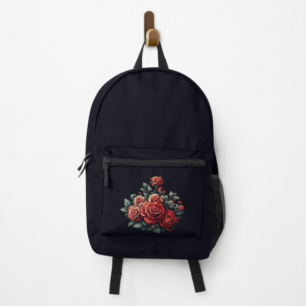 Artikelvorschau, Rote Rosen auf schwarzem Hintergrunddesign entworfen und verkauft von NewWave012.