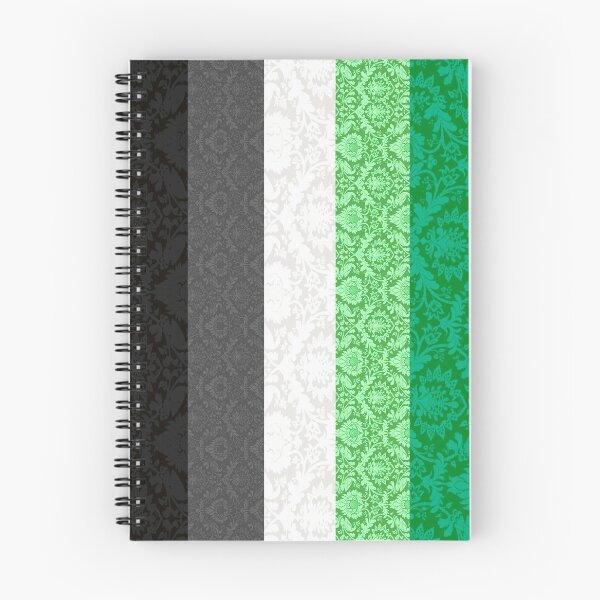 Item preview, Embellished Aromantic Flag (Vertical) designed and sold by fibbunny.