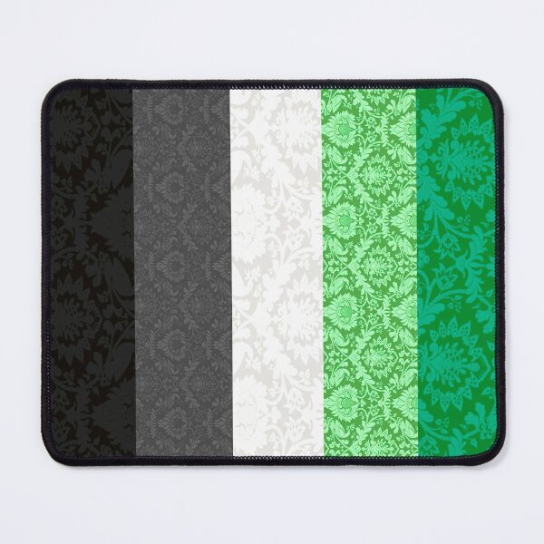 Item preview, Embellished Aromantic Flag (Vertical) designed and sold by fibbunny.
