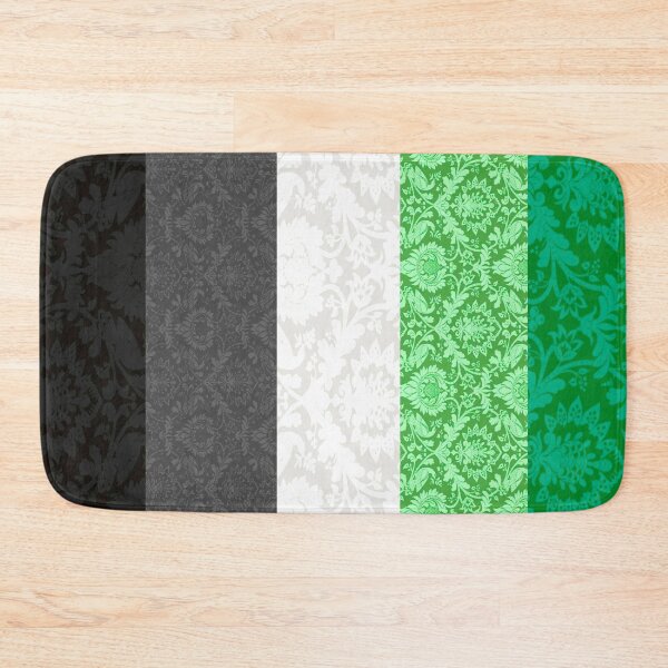 Item preview, Embellished Aromantic Flag (Vertical) designed and sold by fibbunny.