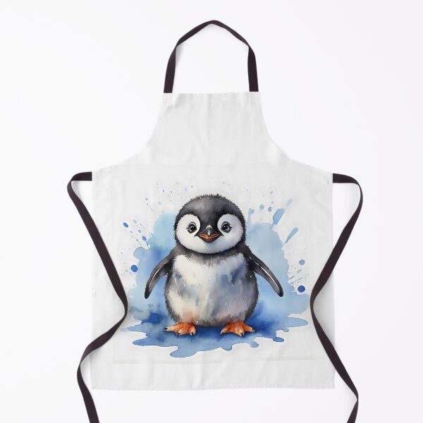 Item preview, Cute baby penguin, watercolor on designed and sold by ExtraMessages.