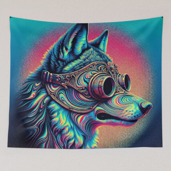 Item preview, Steampunk Wolf designed and sold by zzz888.