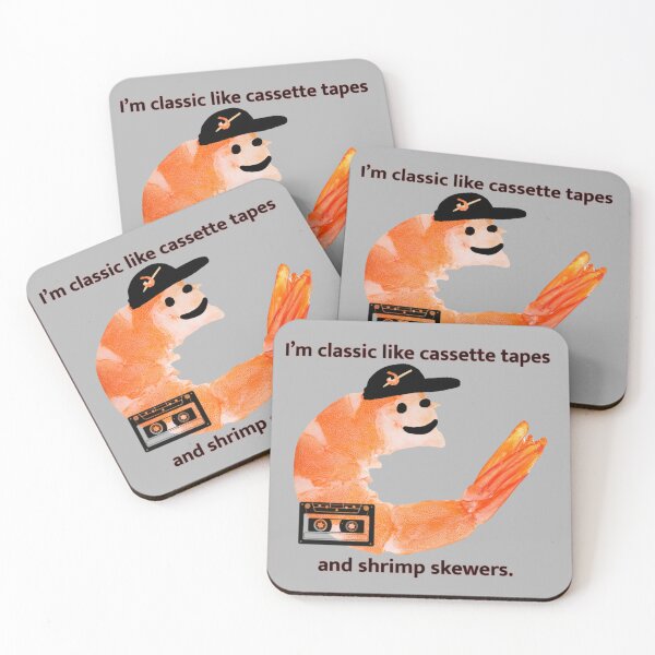 Item preview, Cassette Shrimp designed and sold by Shrimps 4 Life.