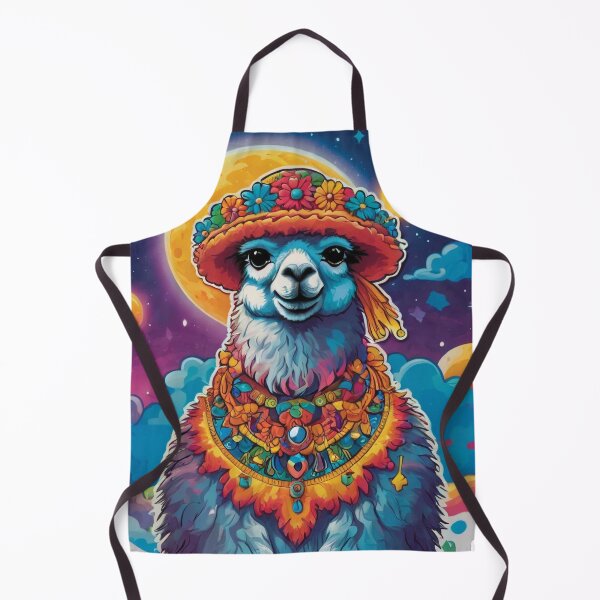 Item preview, Alpaca Cartoon Sticker 6 designed and sold by Random Designs.